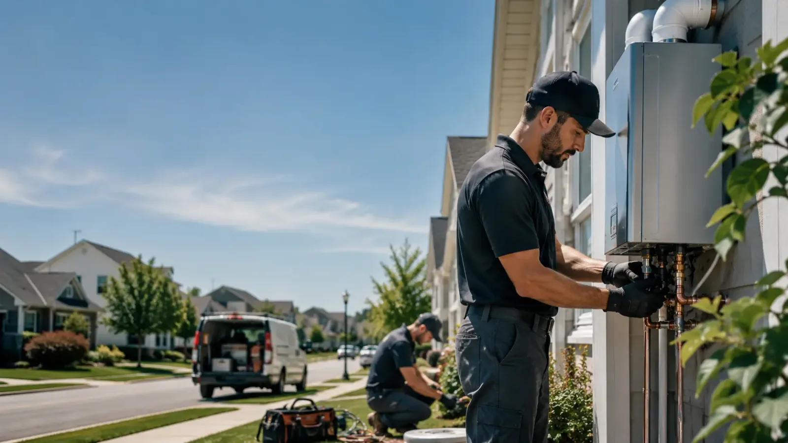 Tankless Water Heater Installation in Wren, OH
